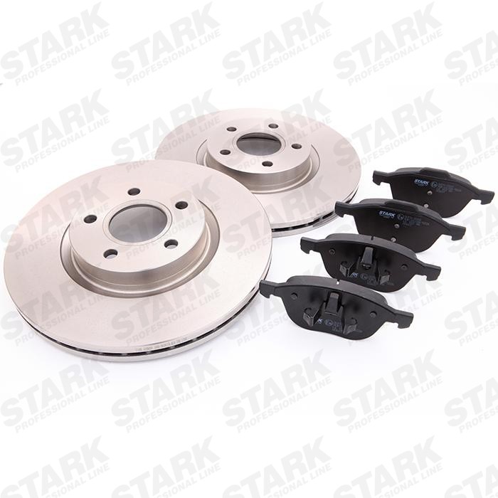 STARK SKBK-1090061 Bremsscheiben und -beläge Vorderachse, Ø: 300mm, Belüftet