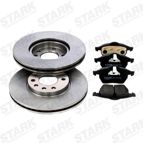 STARK SKBK-1090095: Pidurikomplekt, ketaspidur Esisild, Ø: 288mm, õhutusega