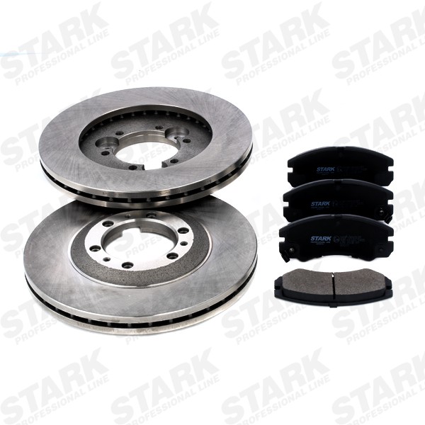 STARK SKBK-1090141: Pidurikomplekt, ketaspidur Esisild, Ø: 280mm, õhutusega