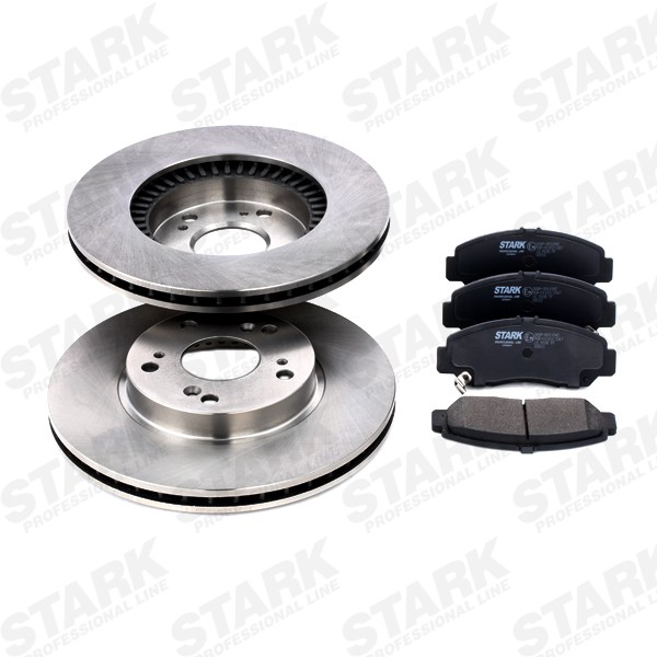 STARK SKBK-1090176: Pidurikomplekt, ketaspidur Esisild, Ø: 282mm, õhutusega