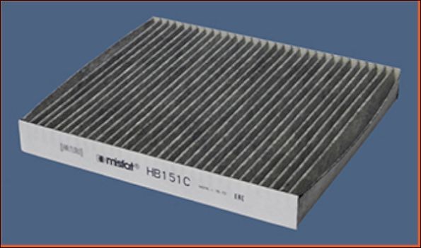 MISFAT HB151C: Salono filtras aktyvios anglies filtras