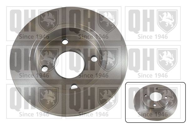 QUINTON HAZELL BDC4577: Piduriketas Ø: 240mm, täis, Ø: 240mm