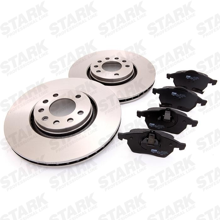 STARK SKBK-1090263: Pidurikomplekt, ketaspidur Esisild, Ø: 308mm, õhutusega