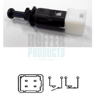 HOFFER 3500033: Interruttore pedale freno
