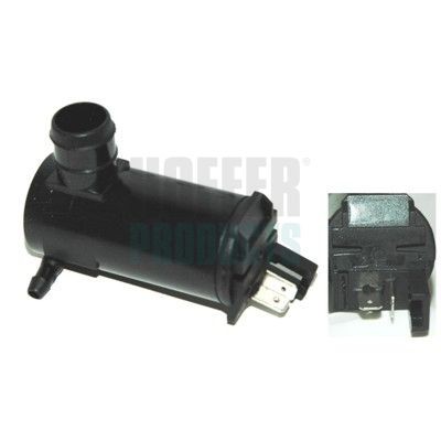 HOFFER 7500134: Vandens siurblys, priekinio stiklo plovimas