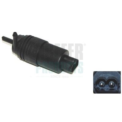 HOFFER 7500168: Pompa de apa, spalare parbriz