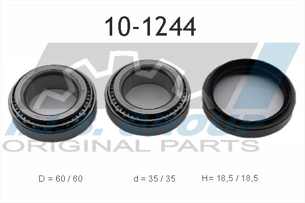 IJS GROUP 10-1244: Kit cuscinetto ruota Technology & Quality Assale posteriore