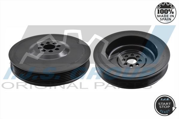 IJS GROUP 10-1334: Zestaw łożysk koła Technology & Quality Oś przednia, z lewej, z prawej, ze zintegrowanym czujnikiem ABS