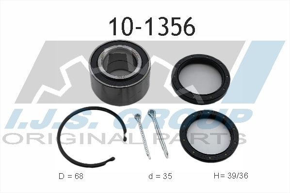 IJS GROUP 10-1356: Zestaw łożysk koła Technology & Quality Oś przednia