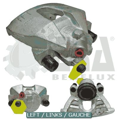 ERA Benelux BC63394: Bremžu suports Priekšējais tilts pa kreisi