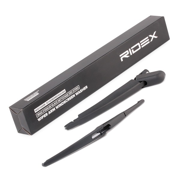 RIDEX 301W0043: Kojamees, klaasipesu taga, 305mm, koos mütsiga, kummihülsiga, integreeritud klaasipuhastaja kummiga