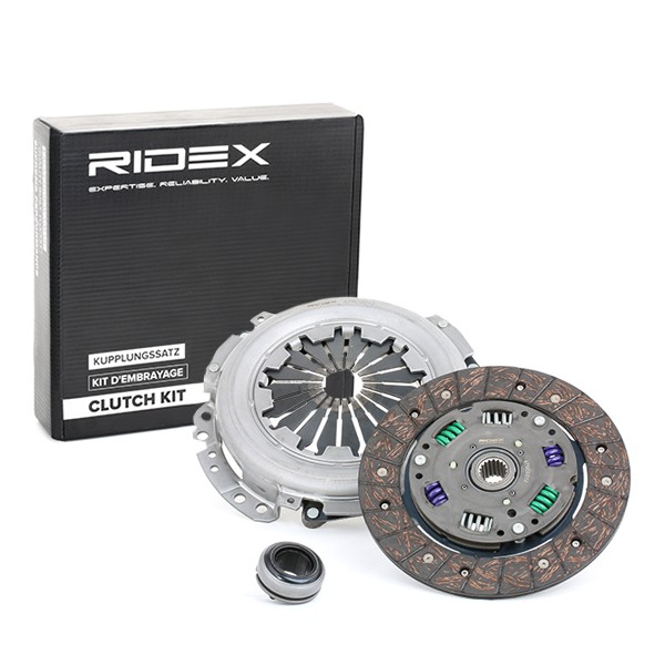 RIDEX 479C0012: Kit frizione con cuscinetto disinnesto, con disco frizione
