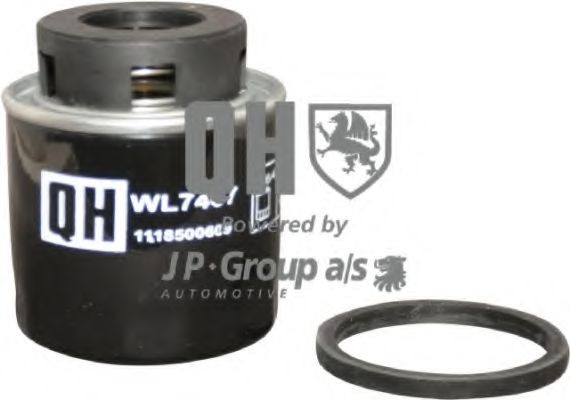 JP GROUP 1118500609: Eļļas filtrs ar diviem atgriezējvārstiem, QH