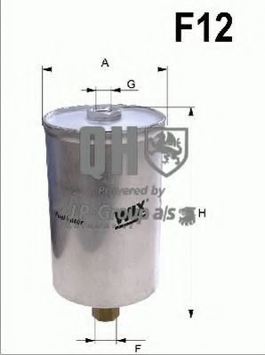 JP GROUP 1118704309: Kraftstofffilter QH