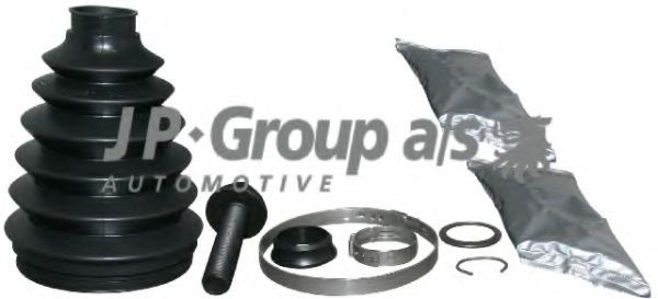 JP GROUP 1143601712: Комплект маншон, полуоска JP GROUP от страната на колелото, предна ос