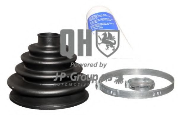 JP GROUP 1153700319: Комплект маншон, полуоска от страната на колелото, гума, QH