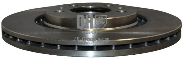 JP GROUP 1163101209: Disco de freno Eje delantero, Ø: 280mm, ventilado, QH