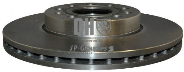JP GROUP 1163101509: Piduriketas Esisild, Ø: 288mm, õhutusega, QH