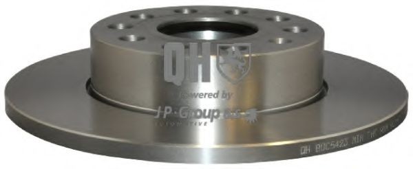 JP GROUP 1163200809: Stabdžių diskas galinė ašis, Ø: 260mm, visiškai, QH