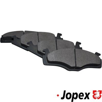 JP GROUP 1163600610: Sada brzdových destiček, kotoučová brzda přední osa, CLASSIC
