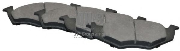 JP GROUP 1163600819: Juego de pastillas de freno Eje delantero, QH