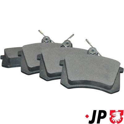 JP GROUP 1163705810: Bremsbeläge JP Hinterachse