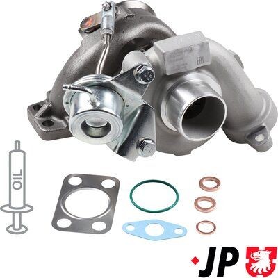 JP GROUP 1517400400: Turboaggregat JP inkl. Packningssats