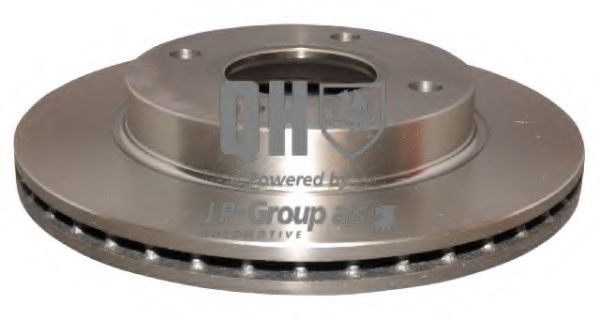 JP GROUP 1563101009: Piduriketas Esisild, Ø: 239,7mm, õhutusega, QH