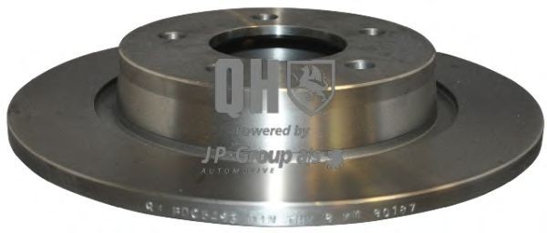 JP GROUP 3863200509: Stabdžių diskas galinė ašis, Ø: 280mm, visiškai, QH
