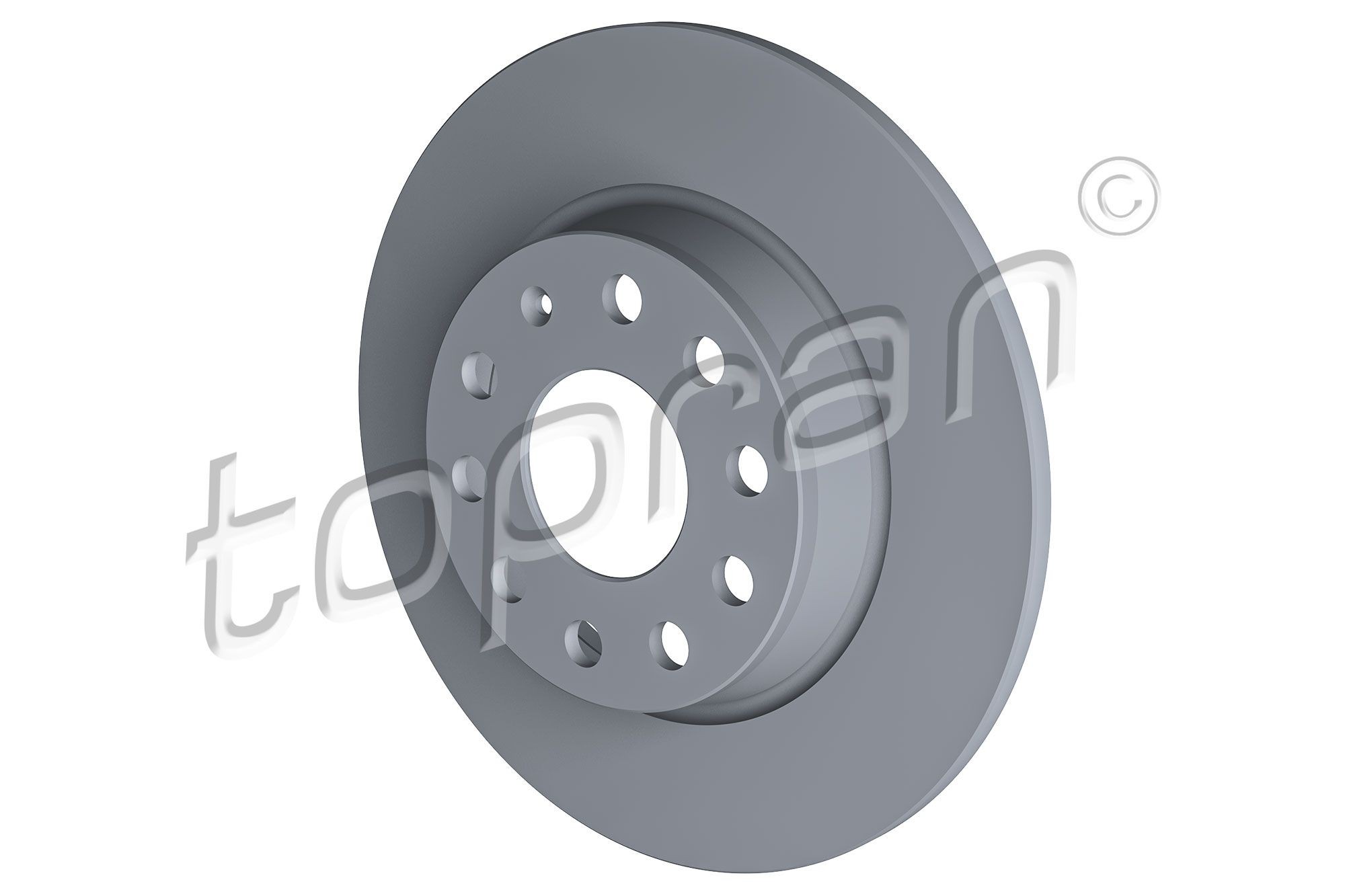 TOPRAN 114 027: Piduriketas Tagasild, Ø: 272mm, täis, Ø: 272mm, kaetud