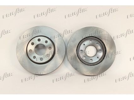 FRIGAIR DC04.101: Féktárcsa elsőtengely, Ø: 255mm, Szellőztetett, Ø: 255mm