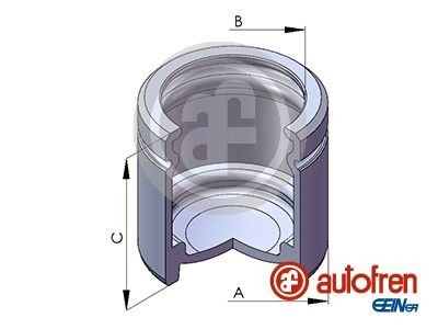AUTOFREN SEINSA D025107: Pistoncino pinza freno Assale anteriore