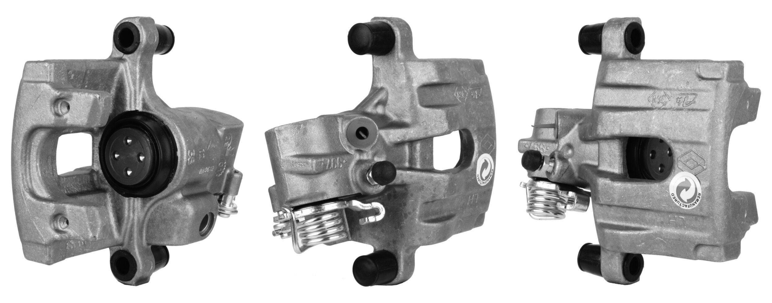ELSTOCK 86-0751: Bremssattel Hinterachse links, hinter der Achse