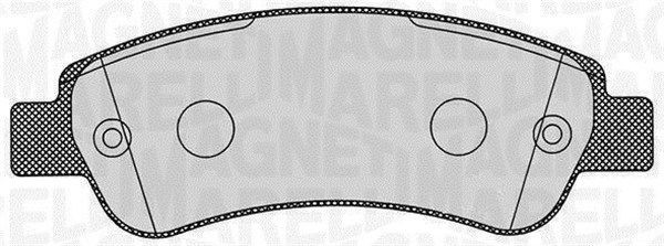 MAGNETI MARELLI 363916060191: Bremseklodser