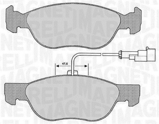 MAGNETI MARELLI 363916060104: Bremseklodser