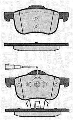 MAGNETI MARELLI 363916060115: Bremseklodser