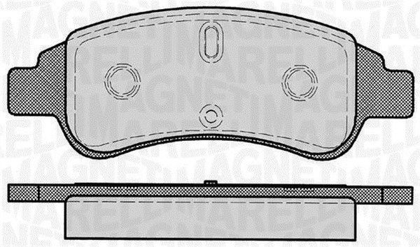 MAGNETI MARELLI 363916060170: Bremseklodser