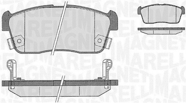 MAGNETI MARELLI 363916060471: Brzdové platničky