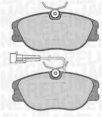 MAGNETI MARELLI 363916060122: Bremseklodser