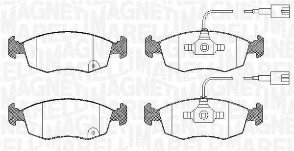 MAGNETI MARELLI 363916060440: Bremseklodser