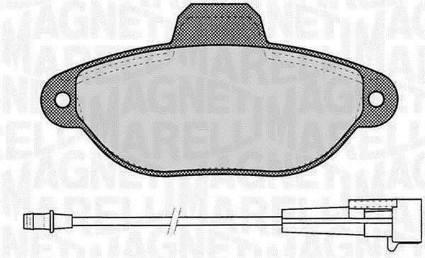MAGNETI MARELLI 363916060218: Bremseklodser