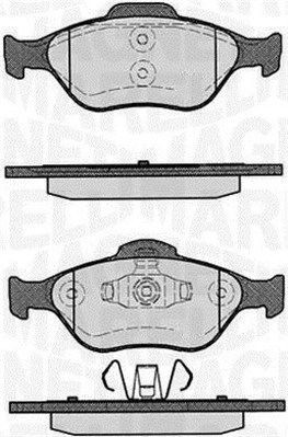 MAGNETI MARELLI 363916060252: Piduriklotsid