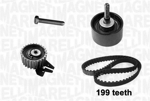 MAGNETI MARELLI 341301040000: Kit de distribution Nbr. dents: 199