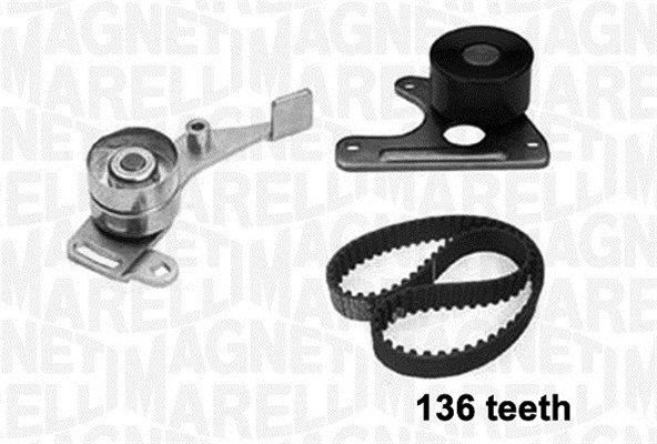 MAGNETI MARELLI 341302010000: Tandremssæt Zähnez.: 136