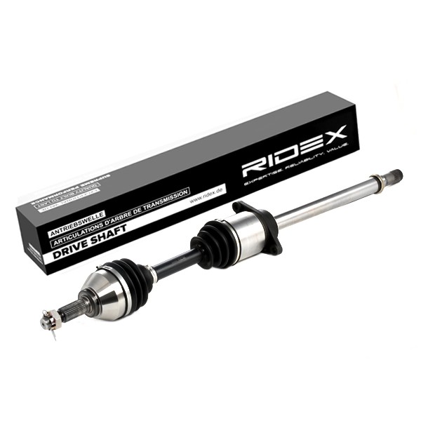 RIDEX 13D0132: Arbre de transmission Essieu avant droit, 1012mm, avec roulement