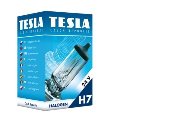 TESLA B10702: Lemputė, prožektorius 24V, 70W, H7