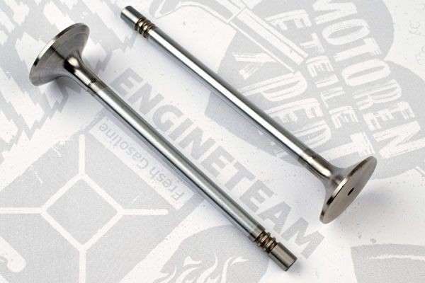 ET ENGINETEAM VI0112: Indsugningsventil Indsugningsside, Forkromet ventilstav