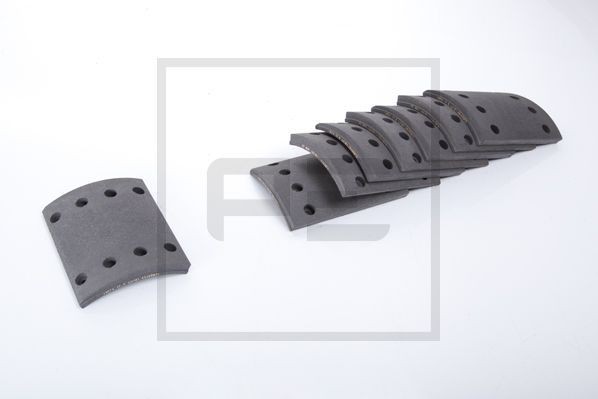 PETERS ENNEPETAL 086.132-00A: Zestaw szczęk hamulcowych, hamulce bębnowe