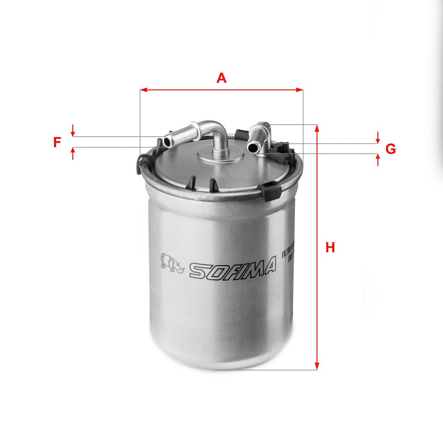 SOFIMA S 4106 NR: Filtro carburante