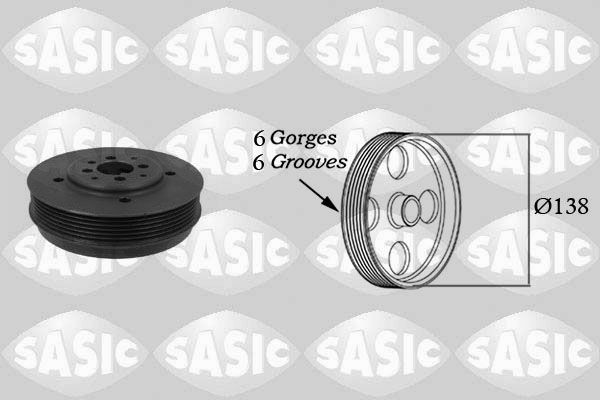 SASIC 2156011: Fulie curea, arbore cotit